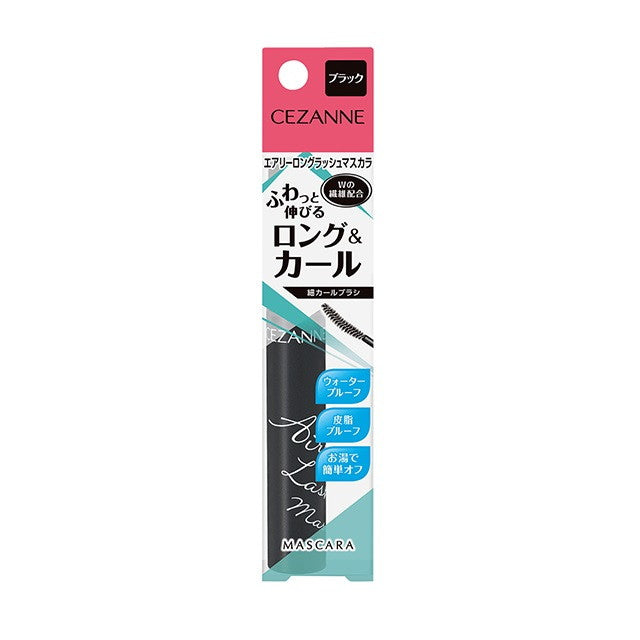 Cezanne Airy Long Lash Mascara Black 7g