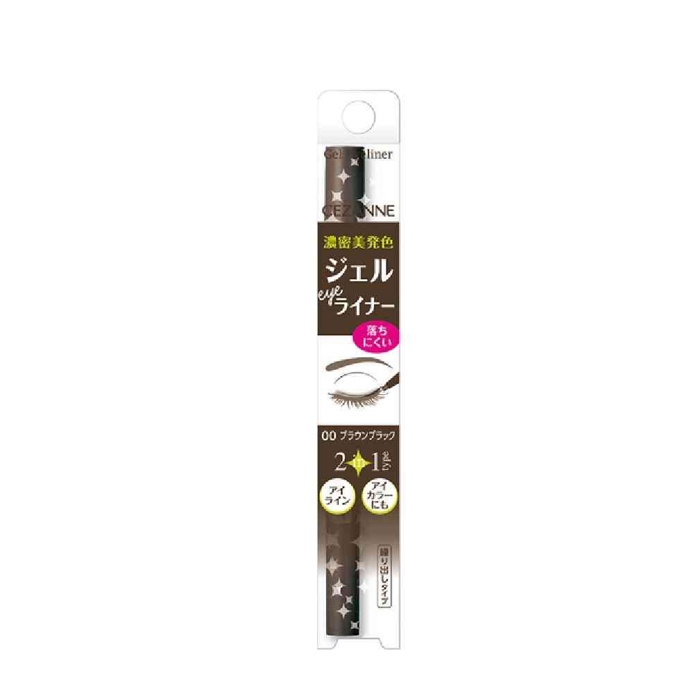 Cezanne Gel Eyeliner 00 Brown Black 0.1g
