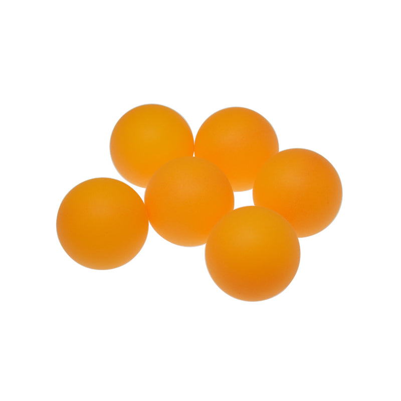 Table Tennis Balls (Orange, 6 Pack)