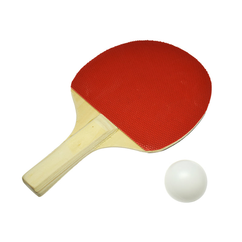 Table Tennis Racket Set (1 Racket, 1 Ball)