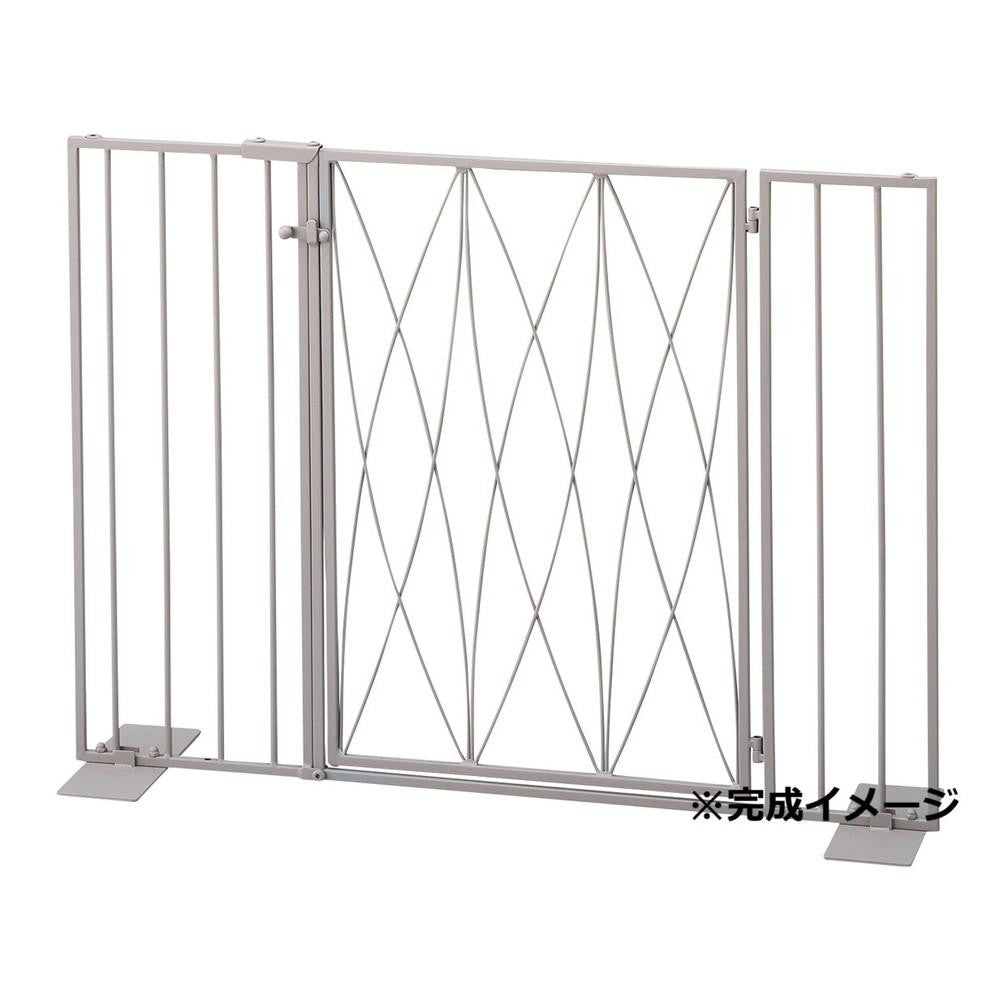 Pet Gate Oval Door Type Latte S23-0650