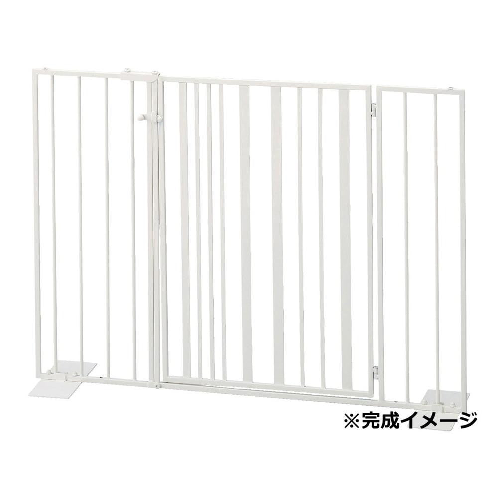 Pet Gate Stripe Door Type Milk S23-0651
