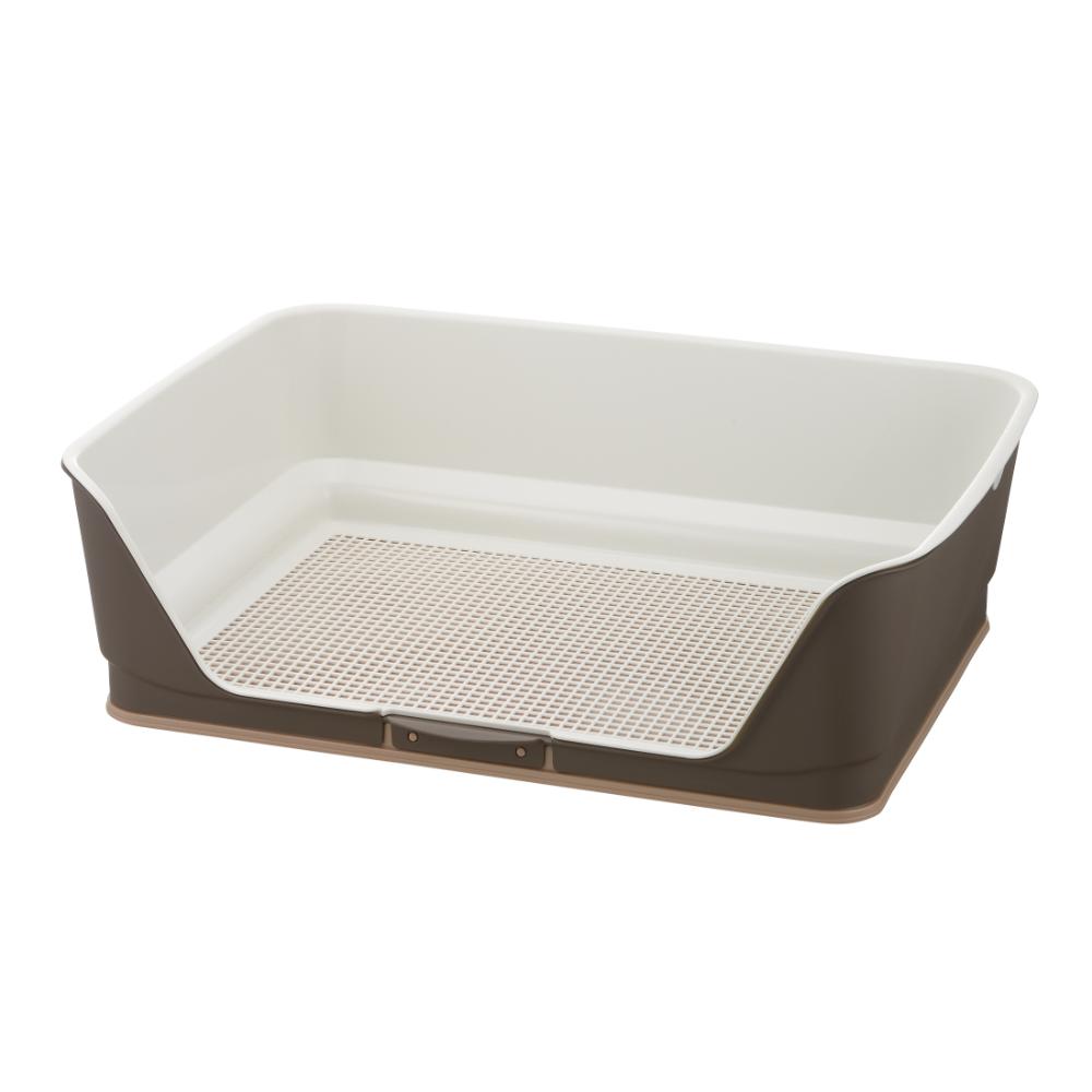 Easy-Clean Step Wall-Mounted Toilet Wide Dark Brown