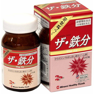 Minami Healthy Foods The Iron 240 Tablets