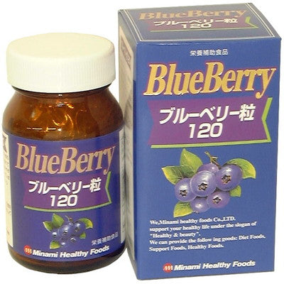 Minami Healthy Foods Blueberry Tablets 120 180 Tablets
