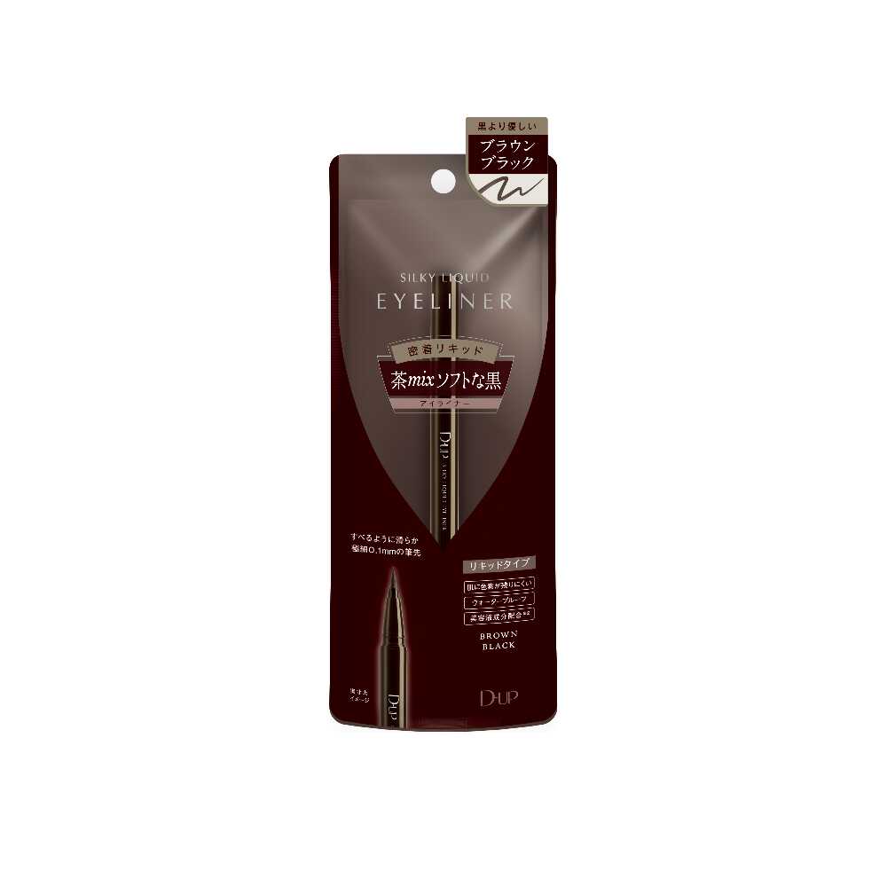 DUP Silky Liquid Eyeliner WP N Brown Black