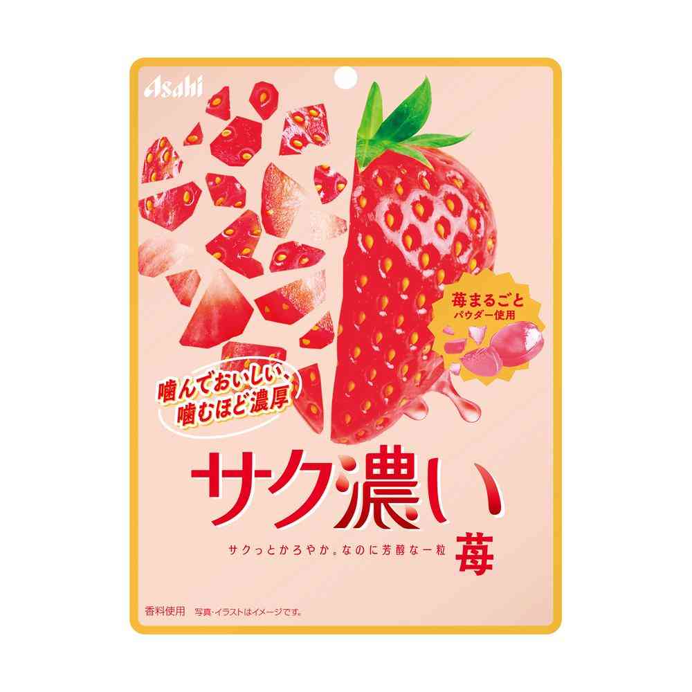 Asahi Foods Crunchy Strawberry 52g