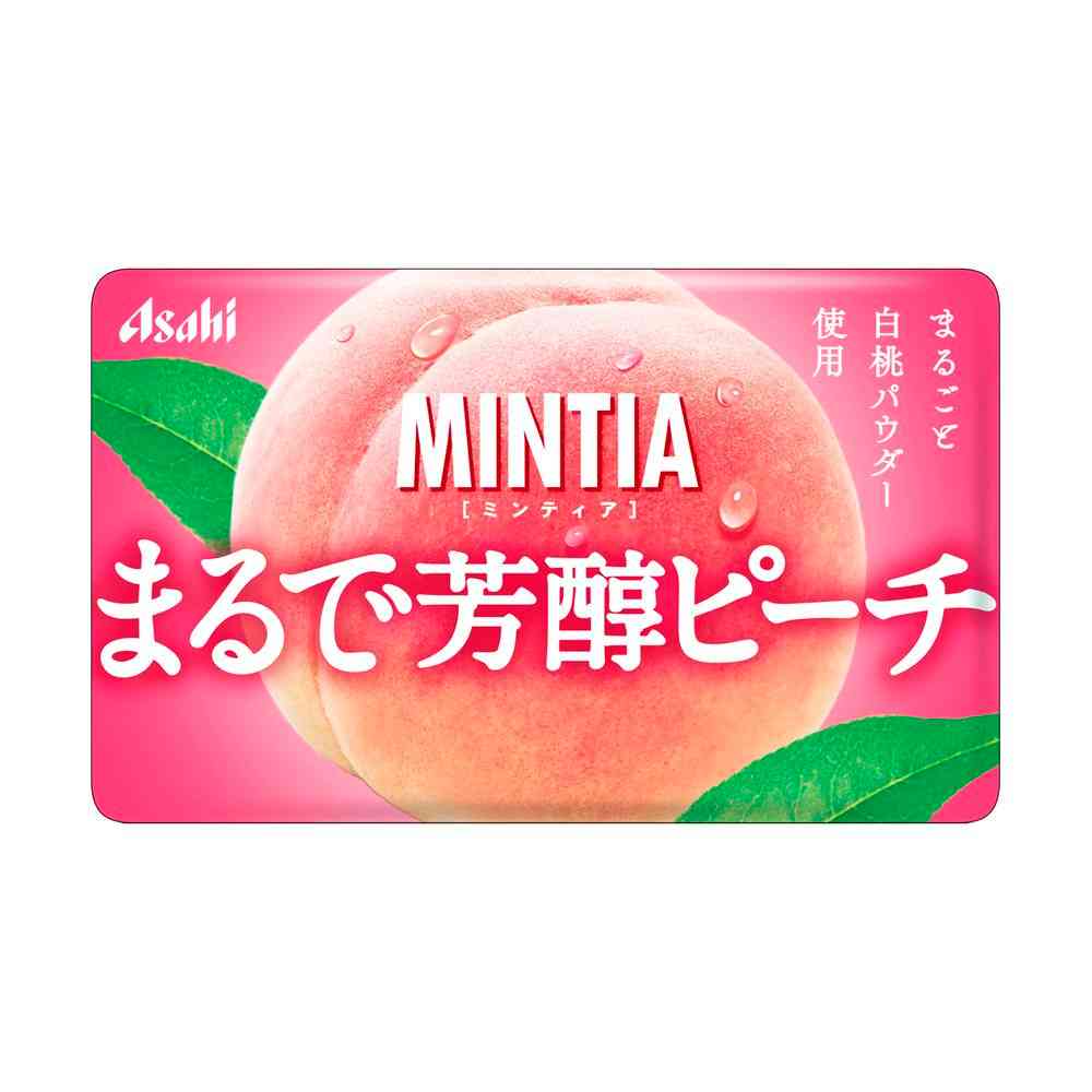 Asahi Foods Mintia Rich Peach 50 Tablets