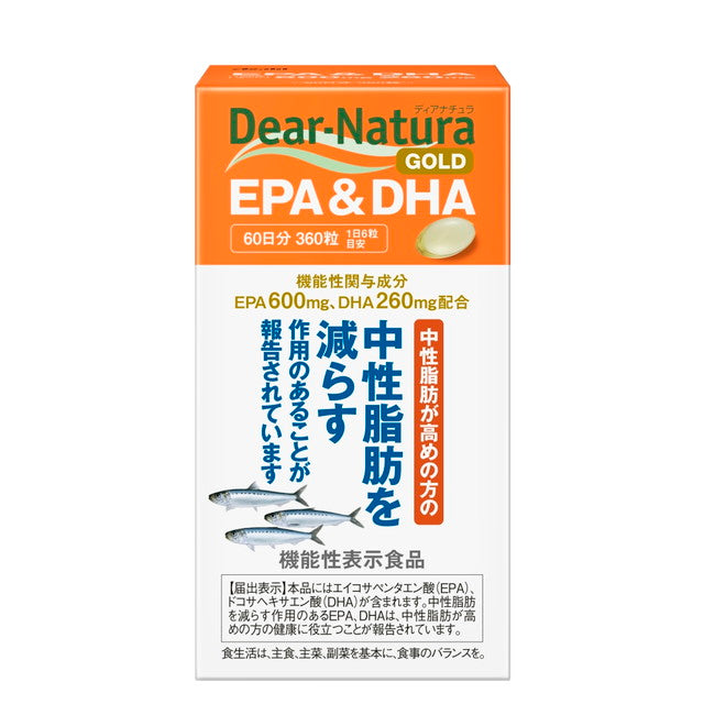 Diana Natura Gold EPA & DHA 60 Days 360 Capsules