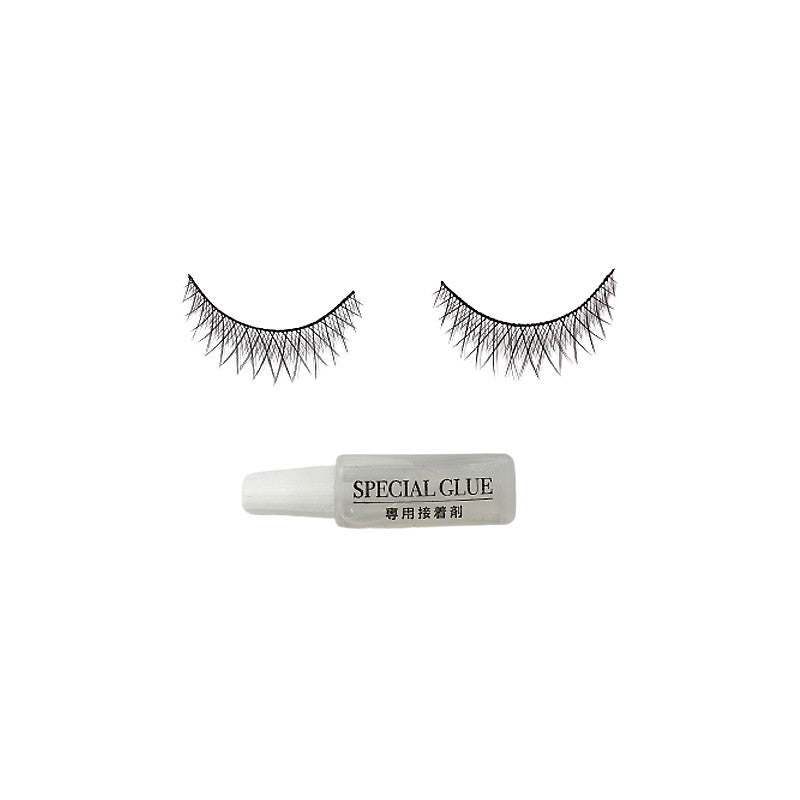 Eyelash Basic (Black Base) with Adhesive A02