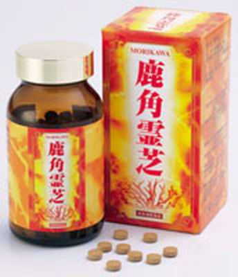 Morikawa Health Deer Antler Reishi 300 Capsules