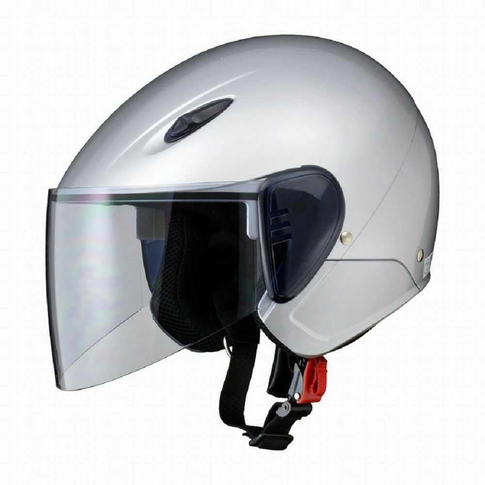 Lead Industry SERIO Semi-Jet Helmet Silver RE35 SI