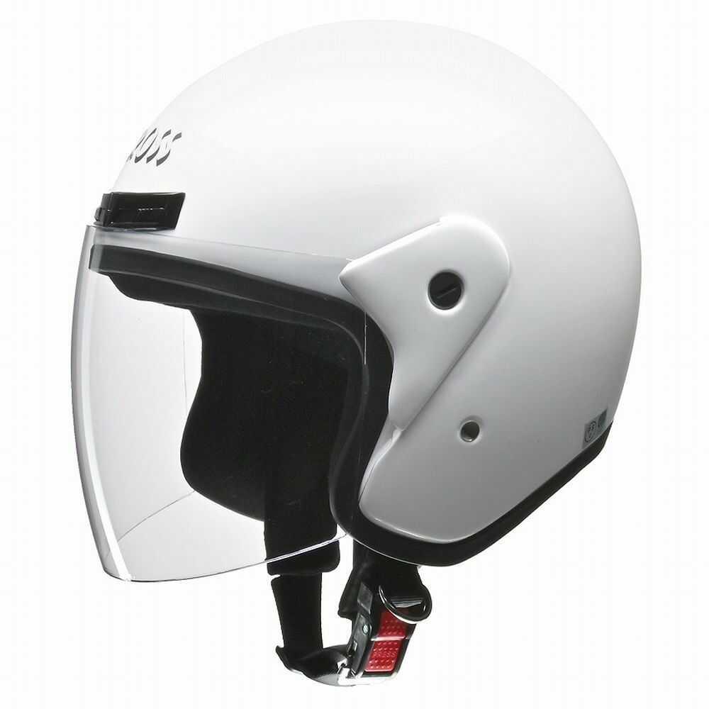 Lead Industry CROSS Jet Helmet White CR720 WH