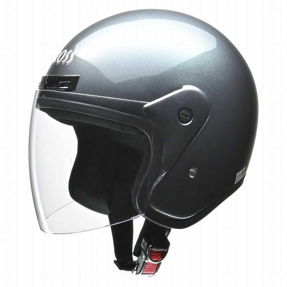 Lead Industrial CROSS Jet Helmet Gun Metallic CR720 GM