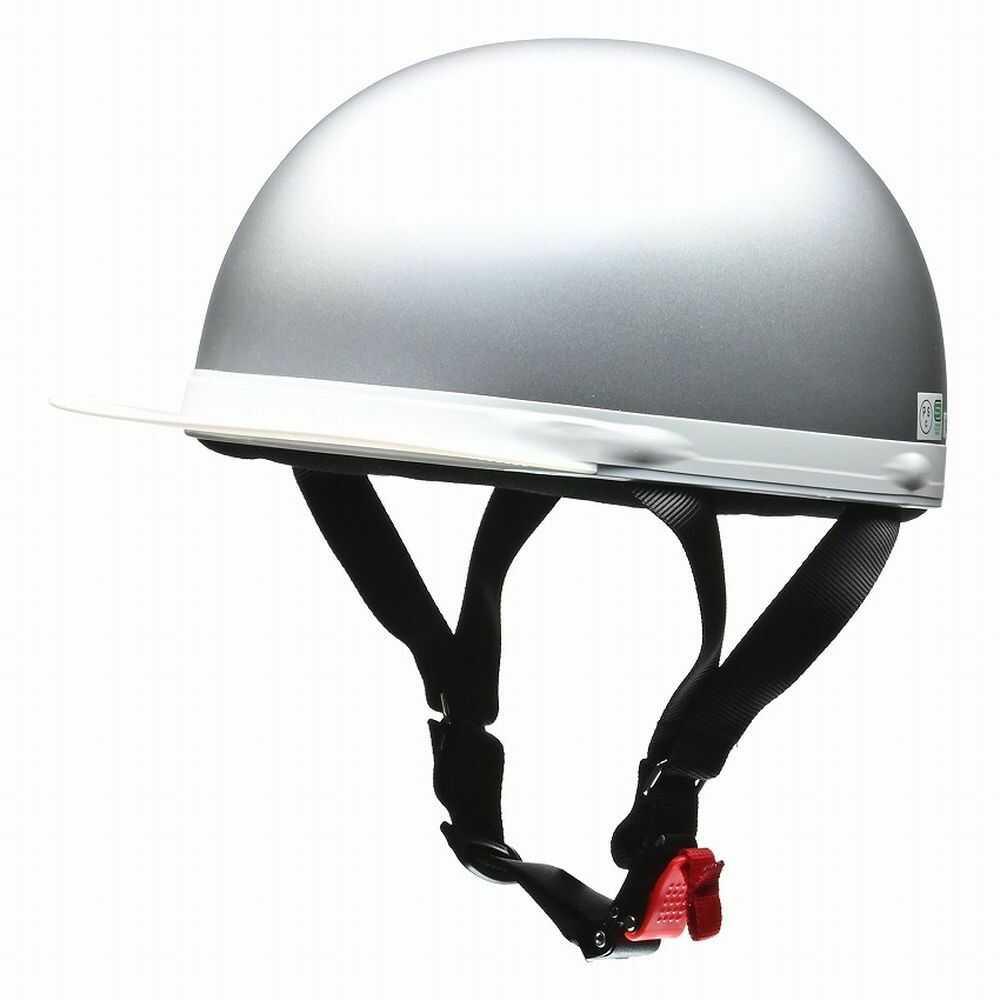 Lead Industry CROSS Half Helmet Silver CR740 SI