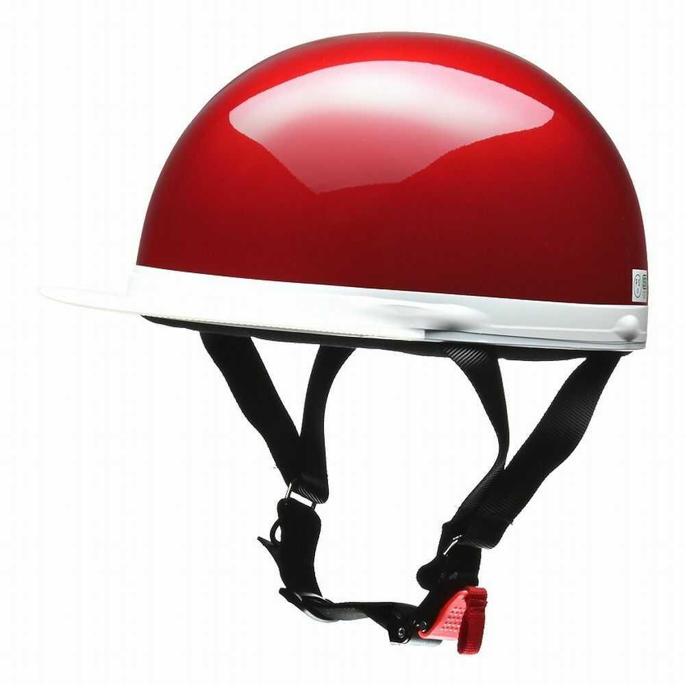 Lead Industry CROSS Half Helmet Candy Red CR740 CRE