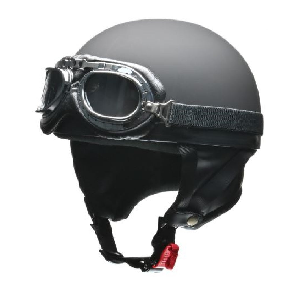 Lead Industrial Vintage Helmet Matte Black LL CR751MATBKLL