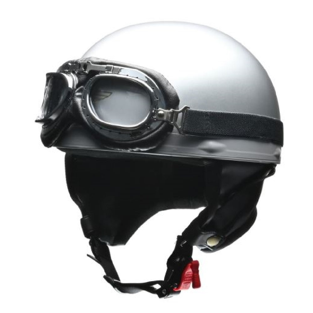 Lead Industrial Vintage Helmet Silver Free CR750SI