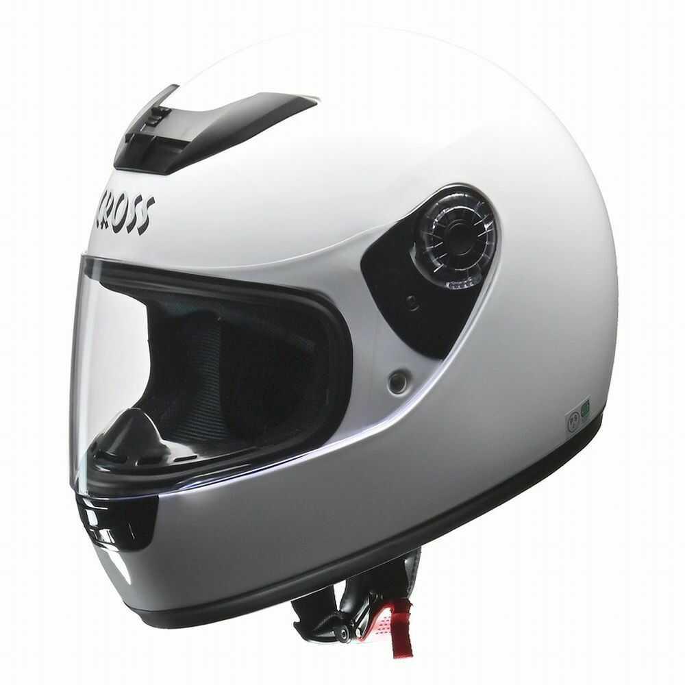 Lead Industry CROSS Full Face Helmet White CR715 WH