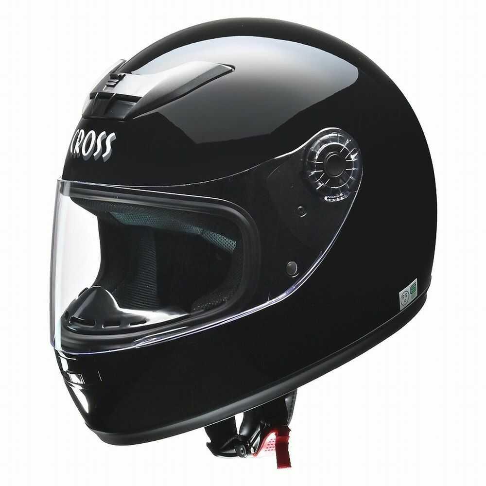 Lead Industry CROSS Full Face Helmet Black CR715 BK