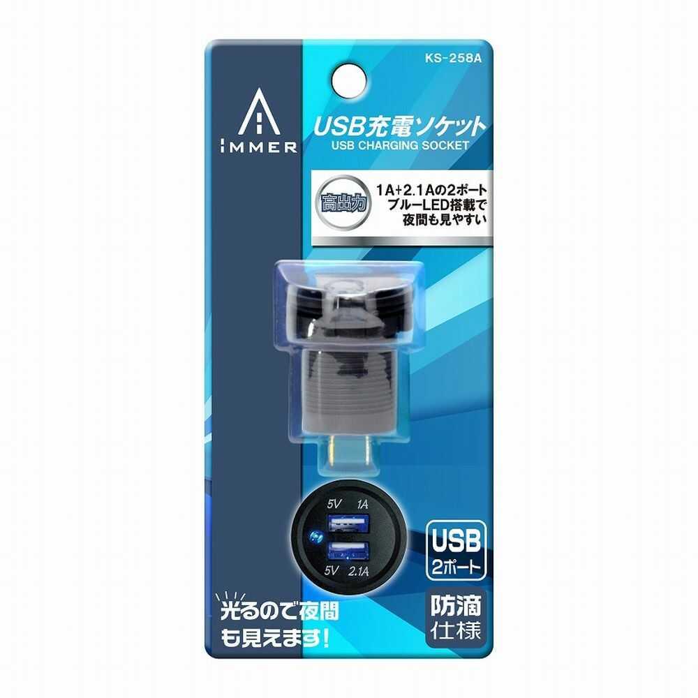 Lead Industry USB Charging Socket KS258A