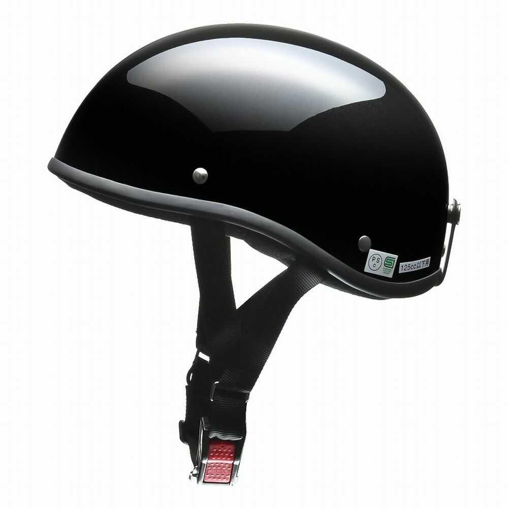 Lead Industry ELZO Ducktail Helmet Black Metallic ELZO BK