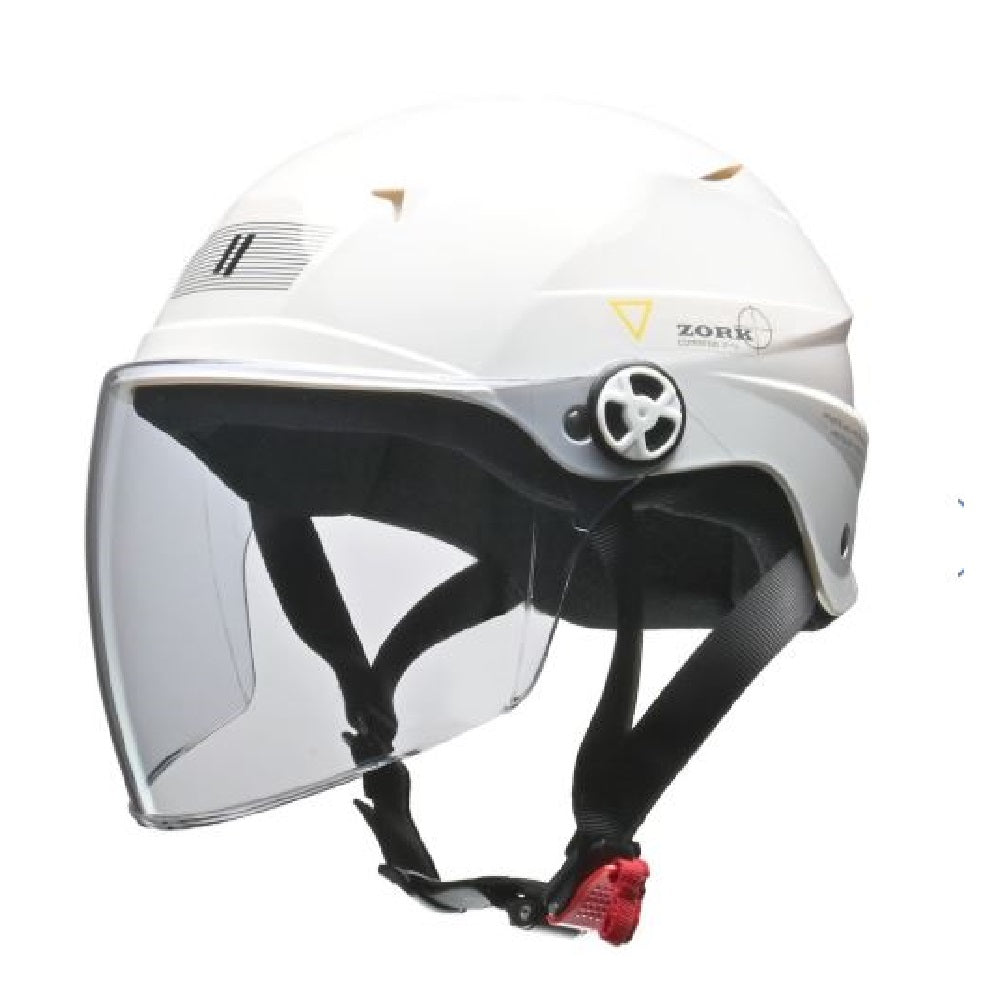 Lead Industrial ZORK Shielded Half Helmet White Free ZORKWH