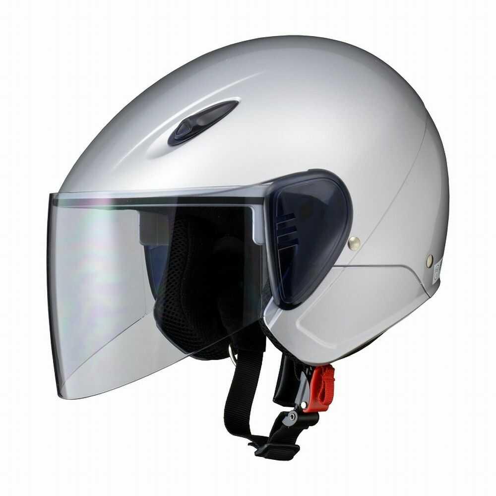 Lead Industry SERIO Semi-Jet Helmet Silver RE351 SI LL