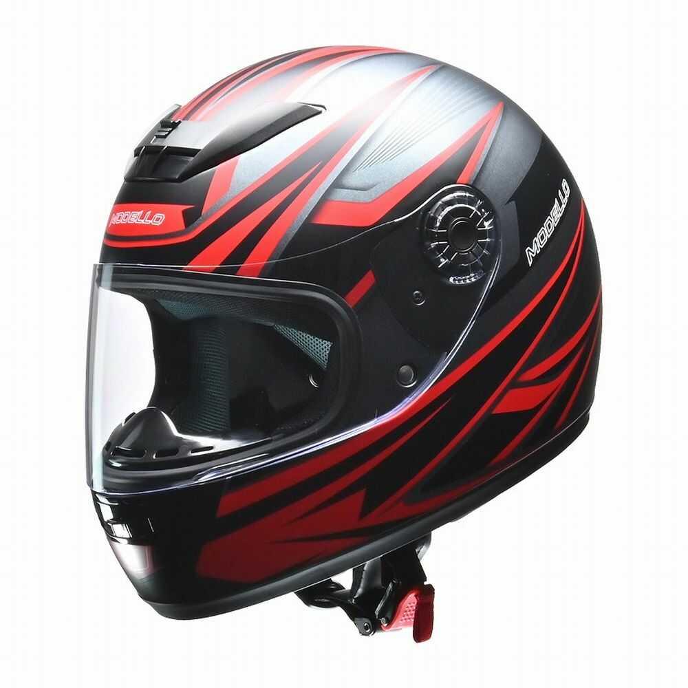 Lead Industry MODELLO Full Face Helmet Matte Gunmetal MODELLOGM