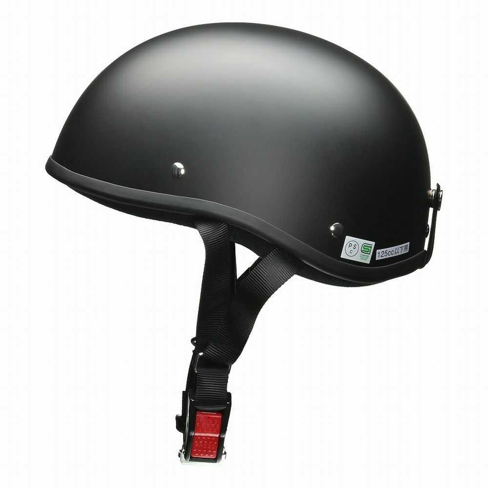Lead Industry Ducktail Helmet DALE Matte Black