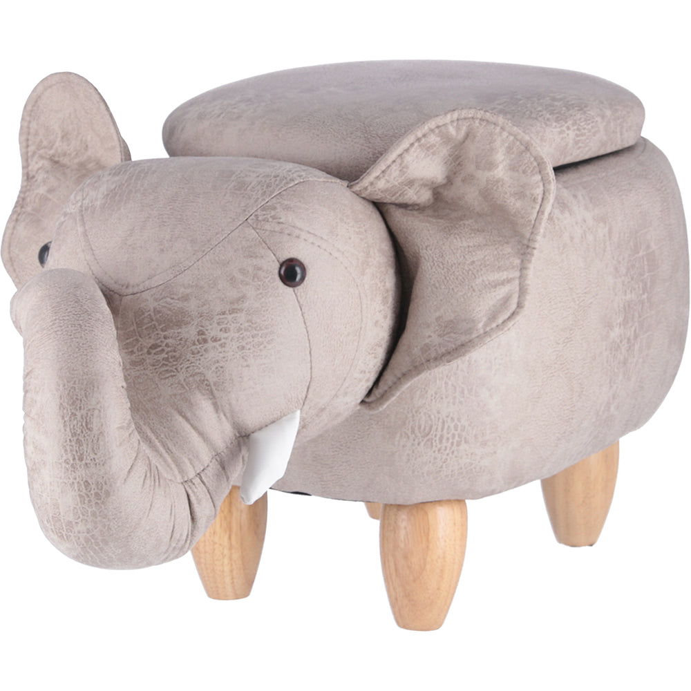 Animal Stool with Storage Elephant 34926