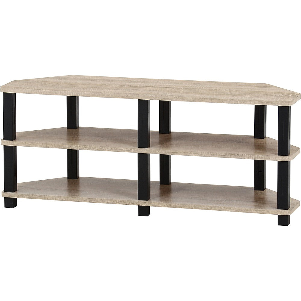 Fit Corner TV Stand Oak 52269