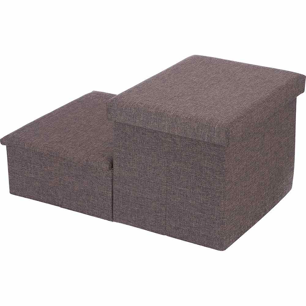 Pet Step with Storage - Charcoal