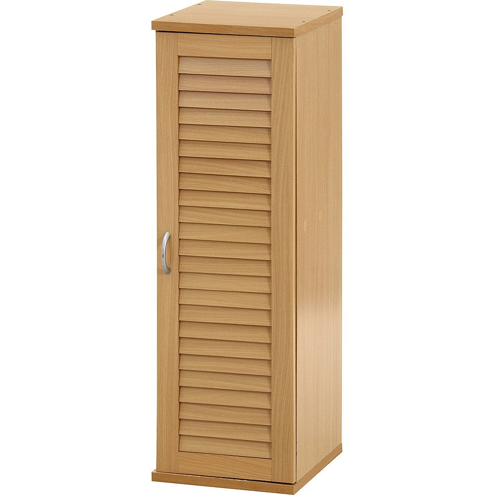 Slim Shoe Box Louver Door Natural 70746