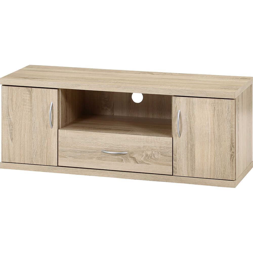 Largo Wide Low Board Oak 73405