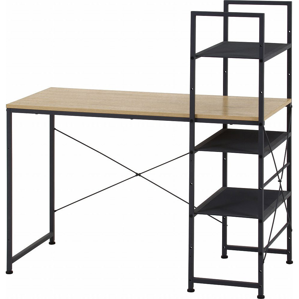 Desk with Left/Right Adjustable Rack Luka NA 73612