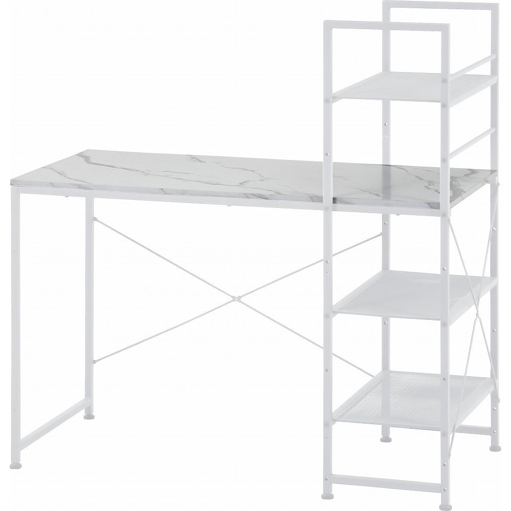 Desk with Left/Right Adjustable Rack Luka Stone 73613