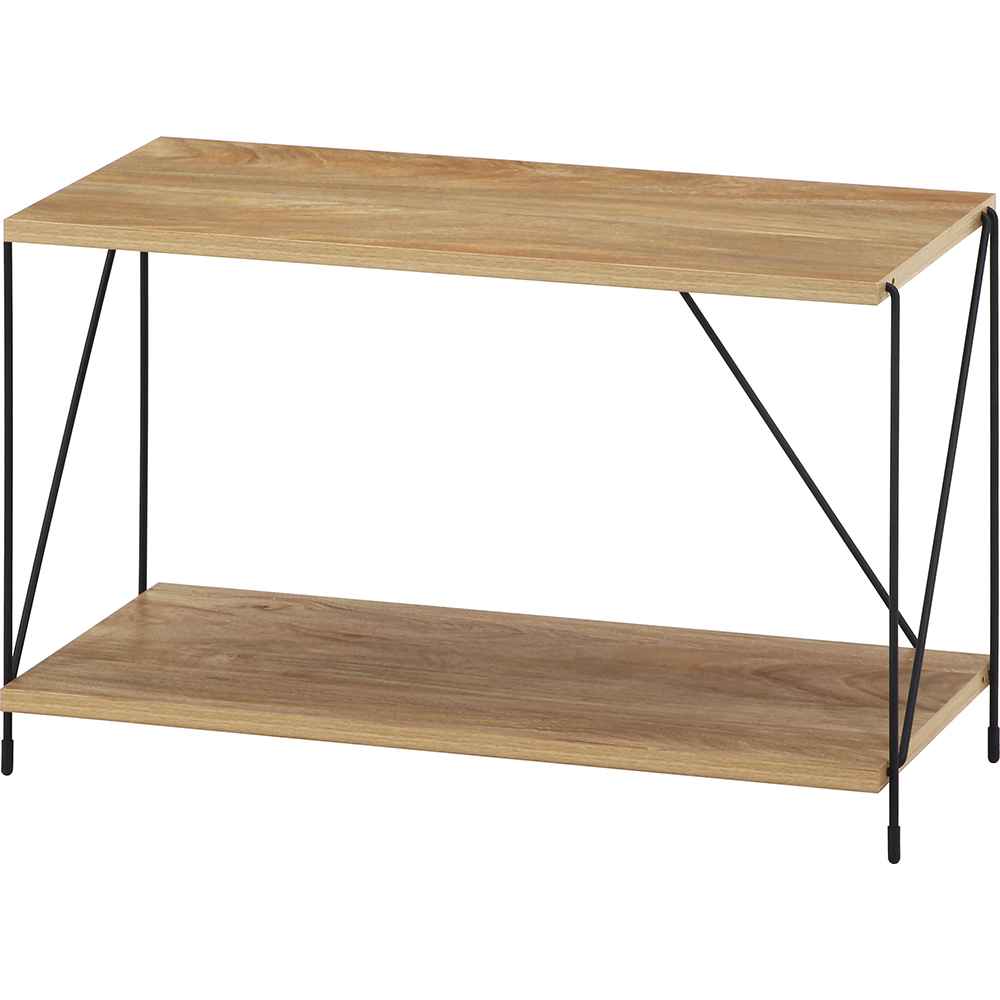 EZBO Wire Rack 2-Tier 60 Width OAK NA 77559