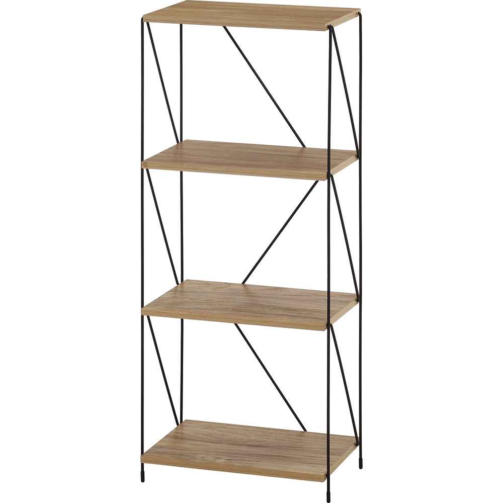 EZBO Wire Rack 4-Tier 40 Width OAK NA 77562