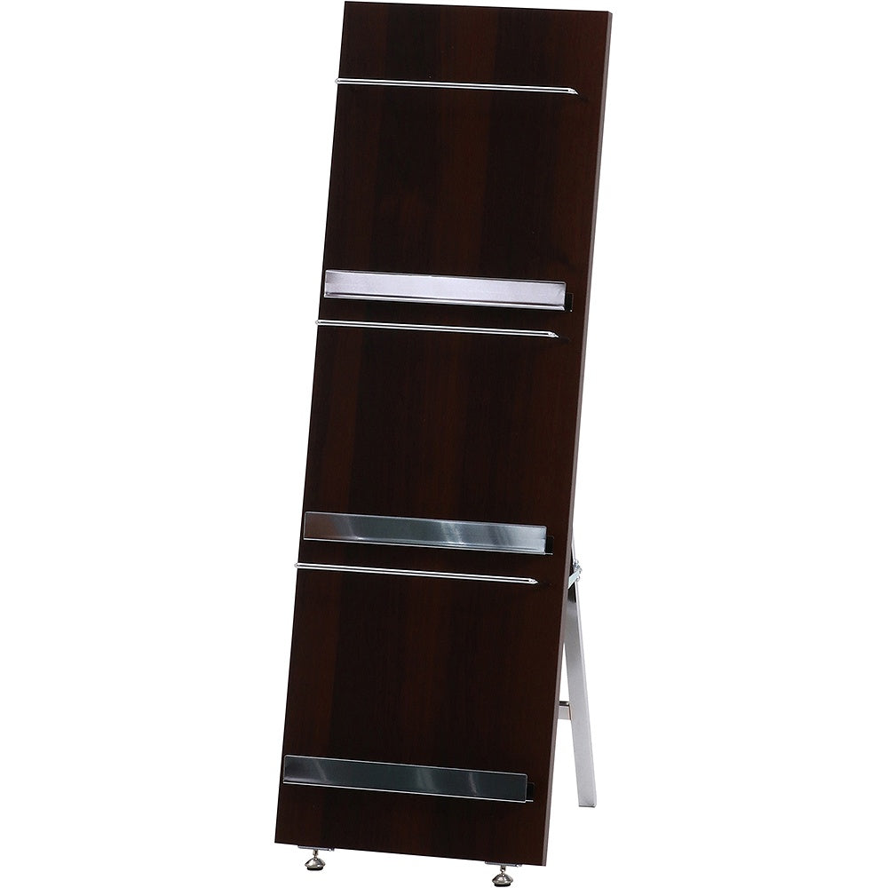 Wood Magazine Rack Decor 3-Tier Slim 82307