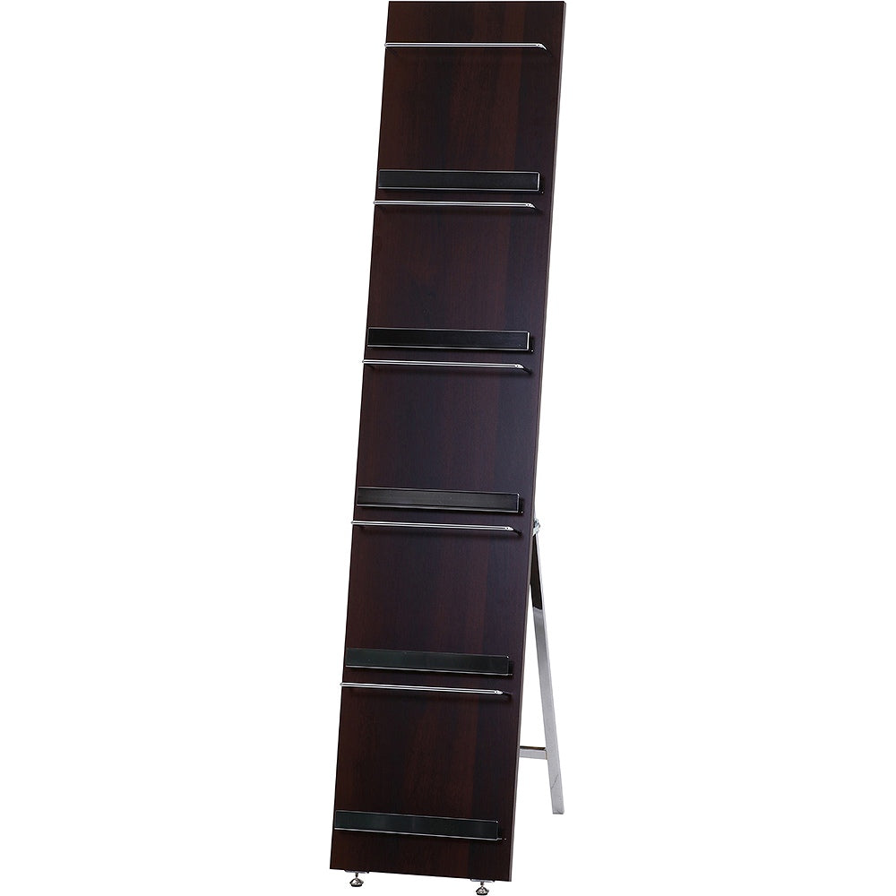 Wood Magazine Rack Decor 5-Tier Slim 82309