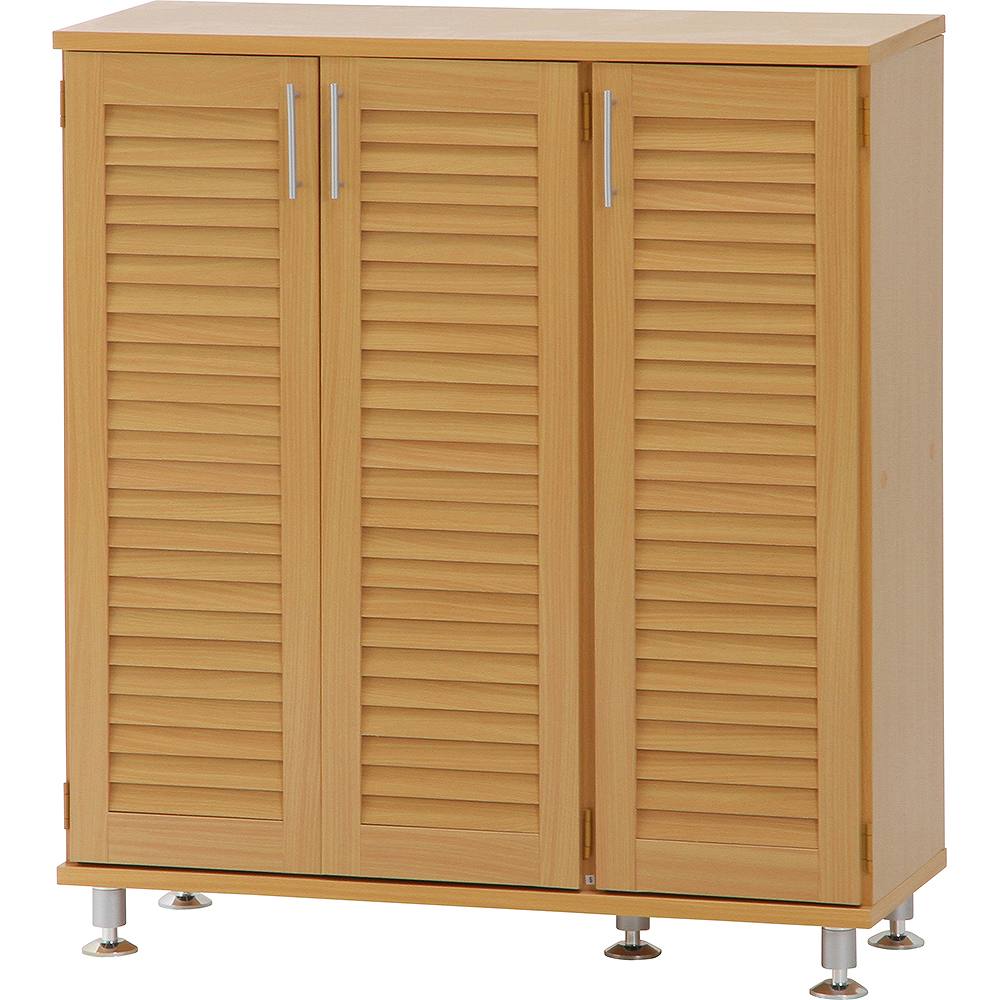 Louver Shoe Box Wide Natural 96564