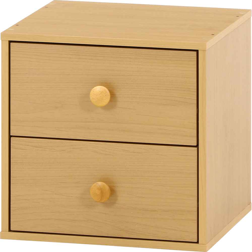 Cube Box with 2 Drawers NA 99895