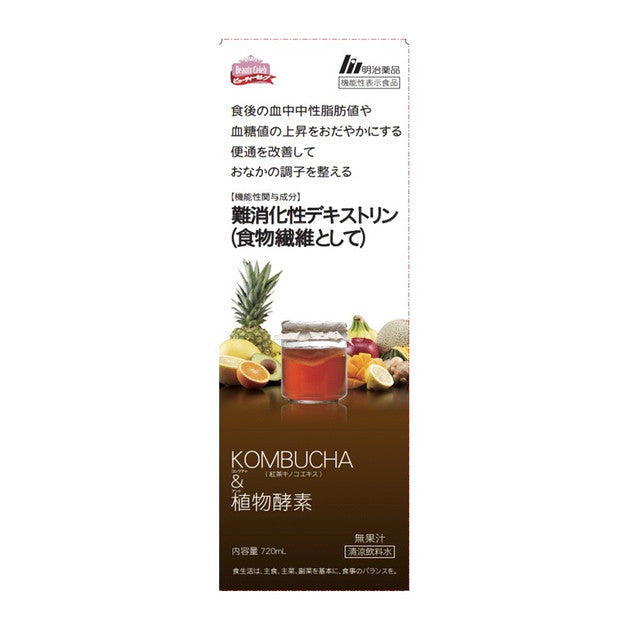 Functional Food Meiji Pharmaceutical Kombucha & Plant Enzymes 720ml