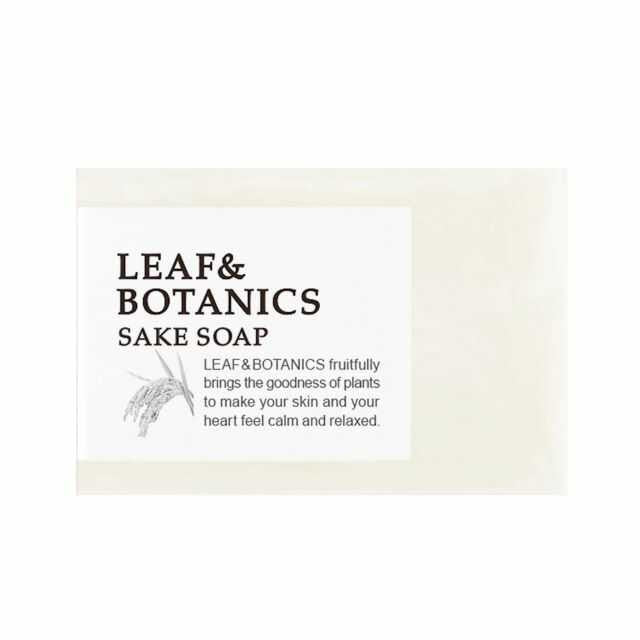 Matsuyama Yushi Leaf & Botanics Mother Soap Pure Rice Sake 90g