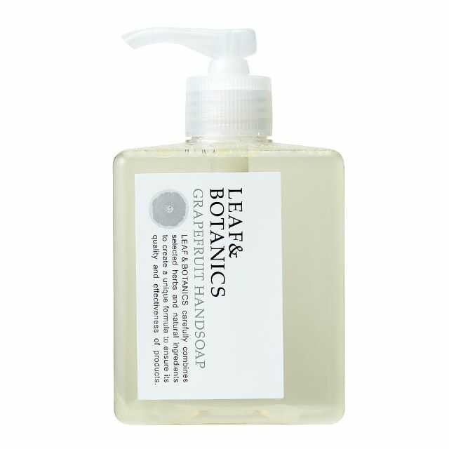 Matsuyama Yushi Leaf & Botanics Hand Soap Grapefruit 250ml
