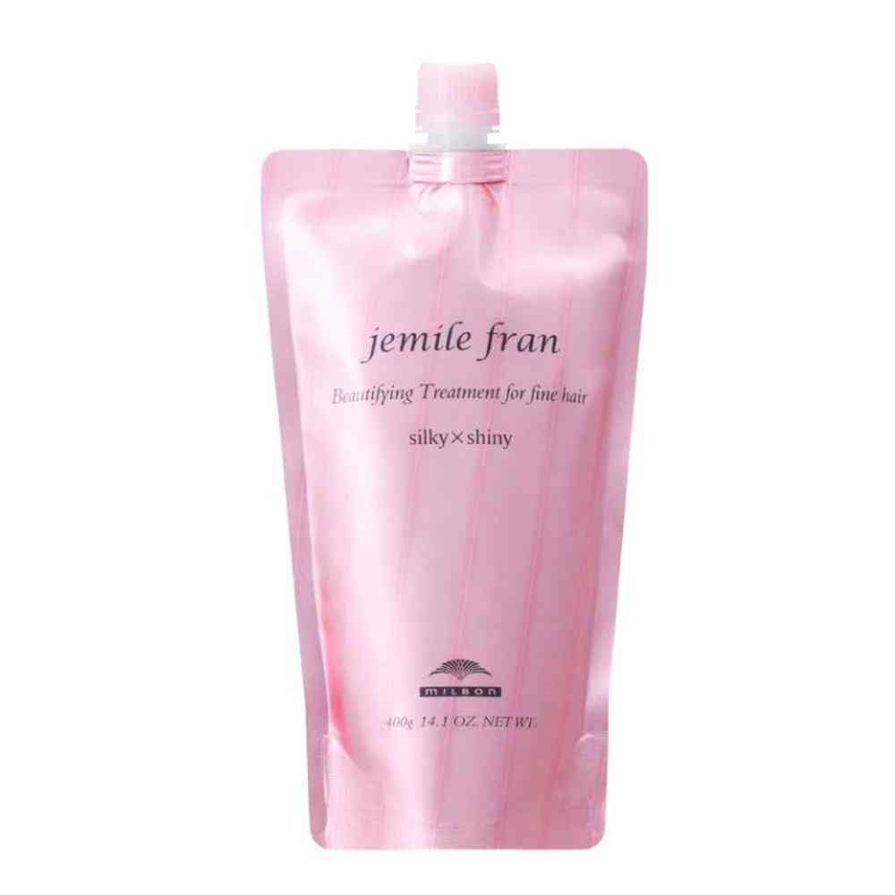 Milbon Jemile Fran Treatment Silky × Shiny Refill 400g