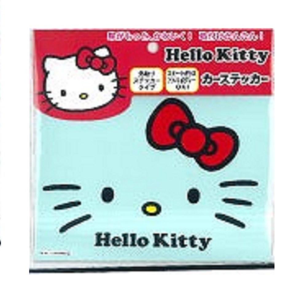 Toyo Mark Hello Kitty Line Car Sticker S Black