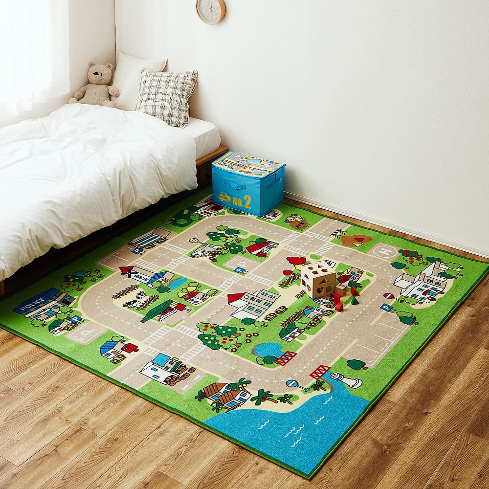 Kids Rug Roadmap 2 [L] Approx. 200×200cm
