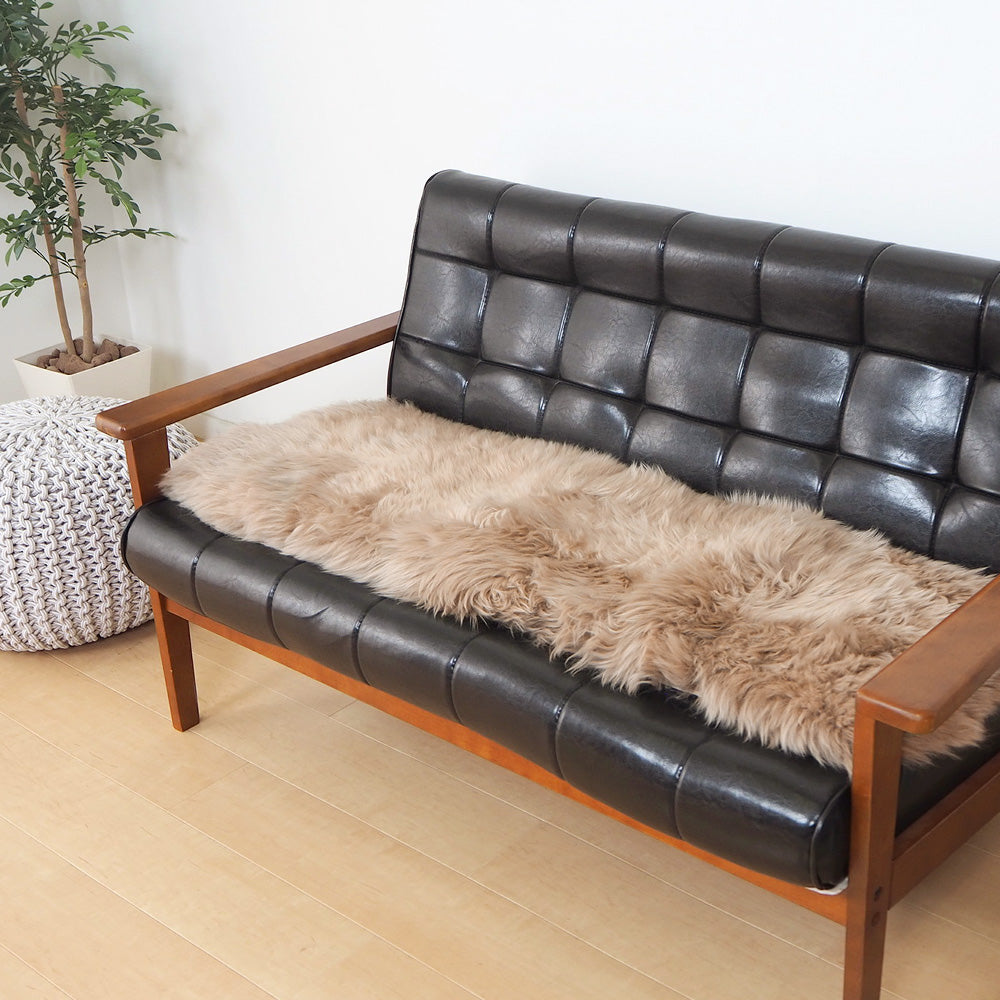 Mouton Long Cushion M-511-F Brown